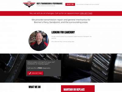redstransmissions.com snapshot