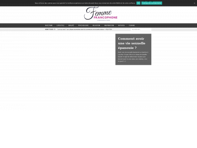 femmefrancophone.com snapshot