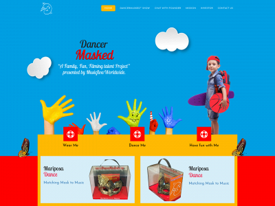 dancermasked.com snapshot
