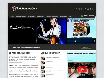 todobeatles.com snapshot