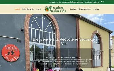 recycleriesecondevie.fr snapshot