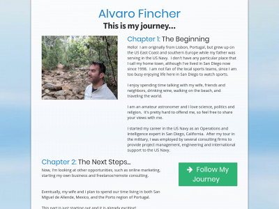 alvarofincher.com snapshot
