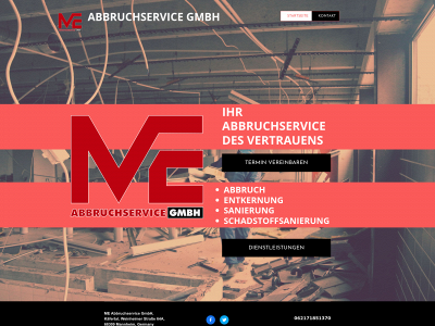 me-abbruchservice.com snapshot