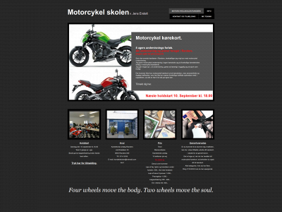 motorcykelskolen.dk snapshot