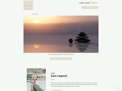saralegaultwellness.com snapshot