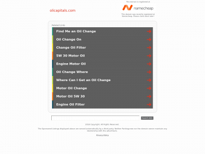 olicapitals.com snapshot