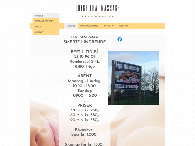 trigethaimassage.dk snapshot