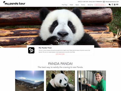 mypandatour.com snapshot