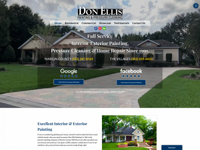 thevillagespainter.com snapshot