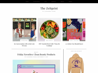 thezeitgeist.com snapshot