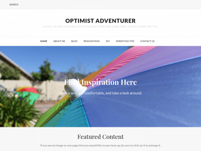 optimistadventurer.com snapshot