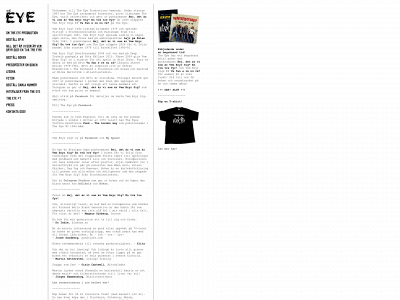theeyeproduction.com snapshot