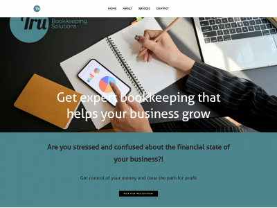 trubookkeepingsolutions.com snapshot