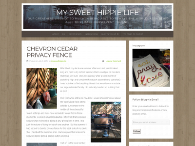 mysweethippielife.com snapshot