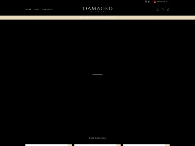 damagedmenswear.com snapshot