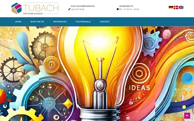 tubach.dk snapshot
