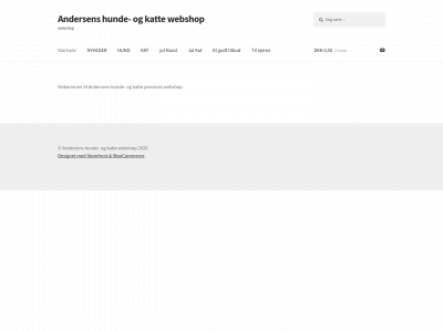 hundogkatshop.dk snapshot