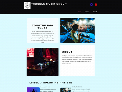 troublemuzikgroup.com snapshot