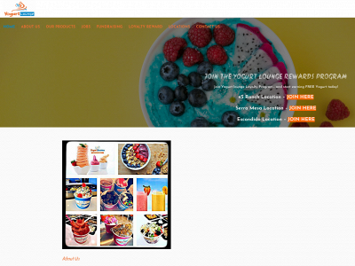 yogurtlounge.net snapshot