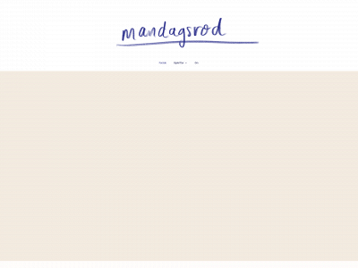 mandagsrod.dk snapshot