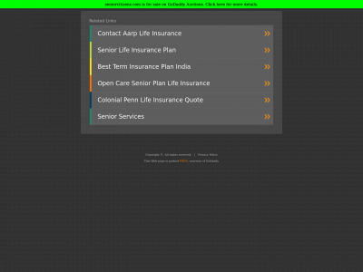 seniorcitizenz.com snapshot