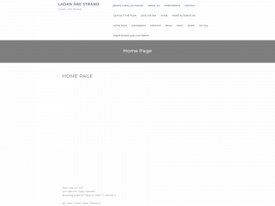 ladanarestrand.com snapshot