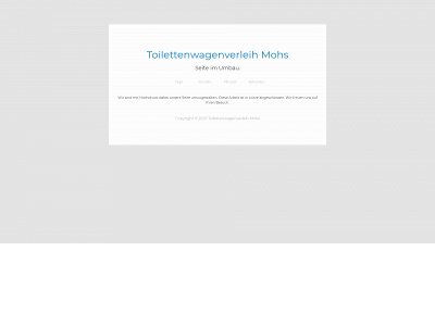 toilettenwagenverleih-mohs.de snapshot