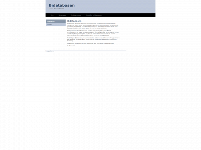 bidatabasen.se snapshot