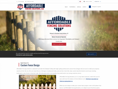 affordablefencesolutionsllc.com snapshot