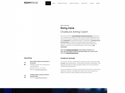 romyirene.com snapshot