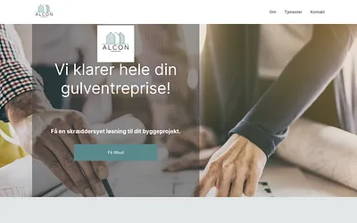 alcon-construction.dk snapshot