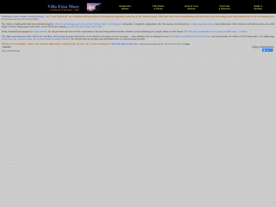 sicilianvilla.com snapshot