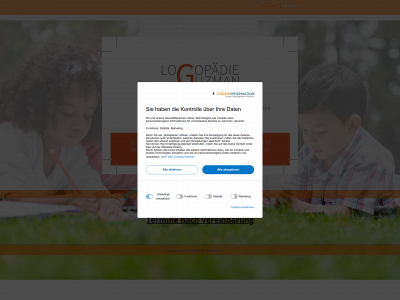 logopaedie-guzman.de snapshot