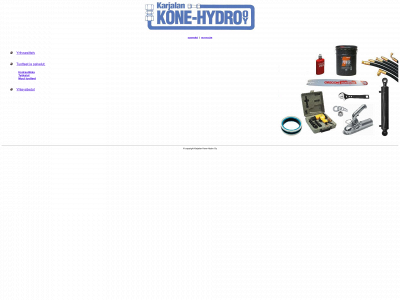 konehydro.fi snapshot