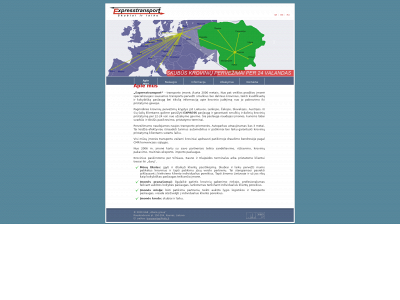 expresstransport.lt snapshot