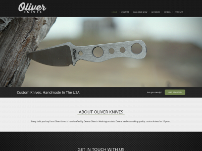 oliverknives.com snapshot