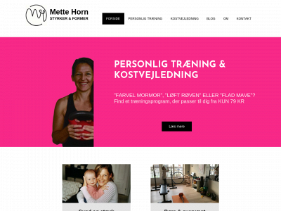 mettehorn.dk snapshot