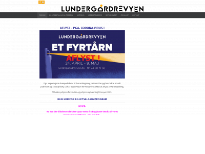 lundergaardrevyen.dk snapshot