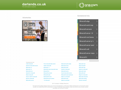 darlands.co.uk snapshot