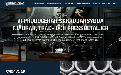 spinova.se snapshot