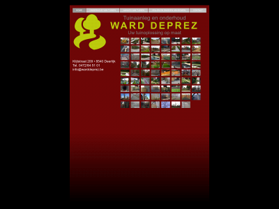 warddeprez.be snapshot