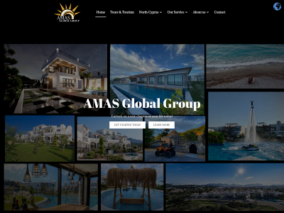 amasglobalgroup.com snapshot