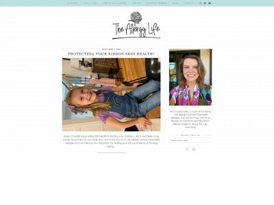 theallergylife.com snapshot