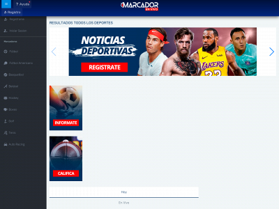 marcadorenvivo.com snapshot