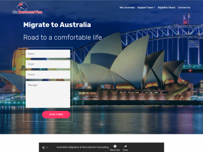 www.ozbusinessvisa.com snapshot