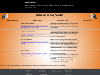 bagpeople.us snapshot