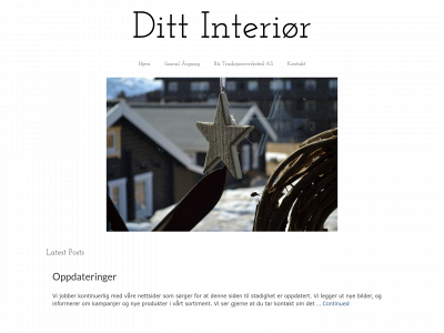 dittinterior.no snapshot