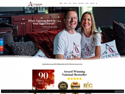 attackingcancer.org snapshot