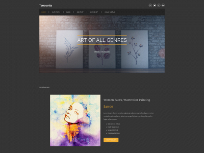 terracottaroom.com snapshot