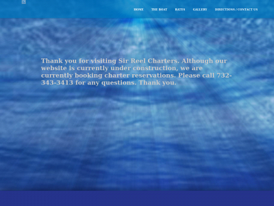sirreelcharters.com snapshot